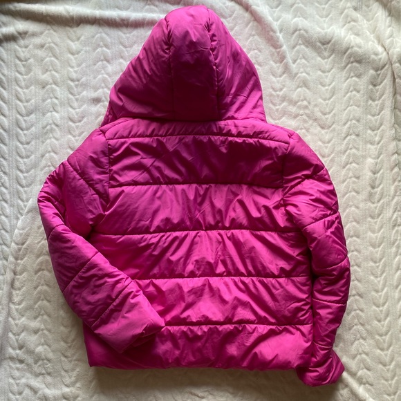 Child L pink puffer coat - Picture 5 of 5